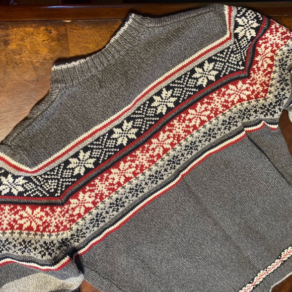 Woolrich Gray and Red Patterned Cardigan - Picture 5 of 7